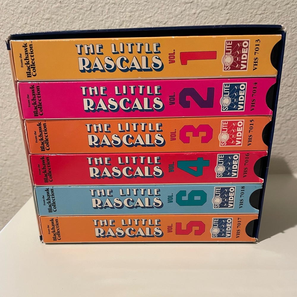 Little Rascals autographed collectors edition. DVD set of 6.